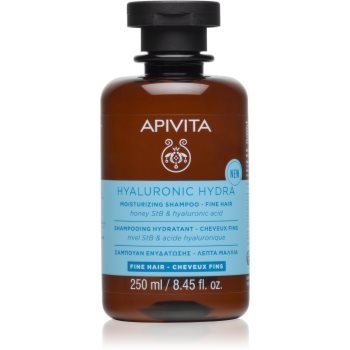 Apivita Hyaluronic Hydra Fine Hair Moisturizing Shampoo sampon hidratant pentru par fin - imagine 2